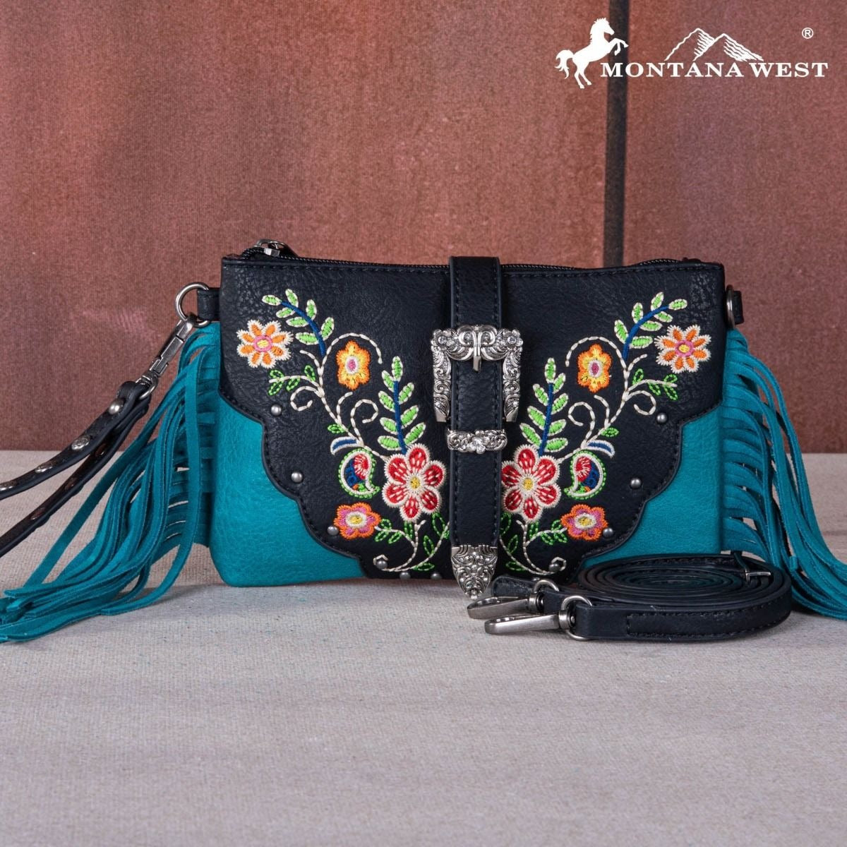 Montana West Buckle Collection Clutch/Crossbody I