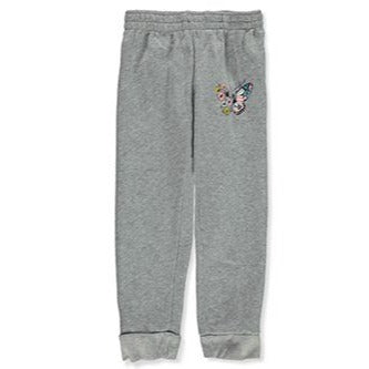 GIRLS' 2-PIECE BUTTERFLY JOGGERS SET OUTFIT