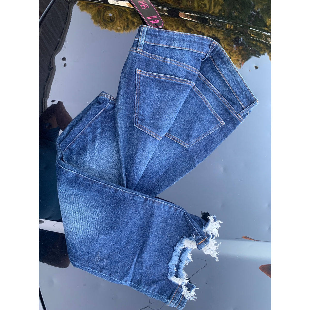 No Boundaries Crop jean