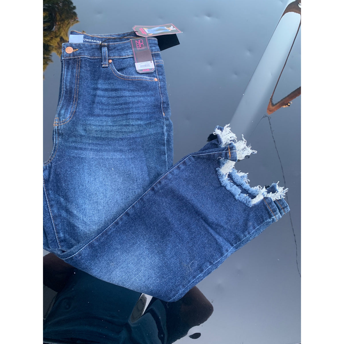 No Boundaries Crop jean