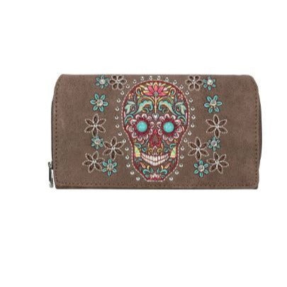 Montana West Sugar Skull Collection Wallet