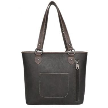 Montana West Cut-Out Studs Collection Conceal Carry Tote Handbag