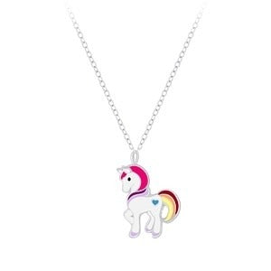 Silver Unicorn Necklace