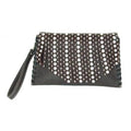 Savana Fringe Flap Bag With Studs And Stones