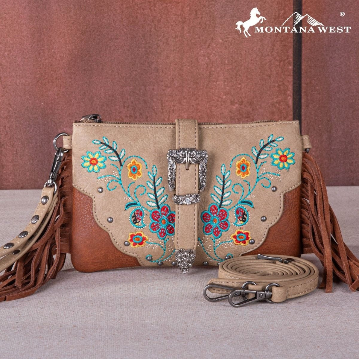 Montana West Buckle Collection Clutch/Crossbody I