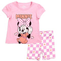Disney MINNIE MOUSE Girls Toddler 2-Piece Short Set