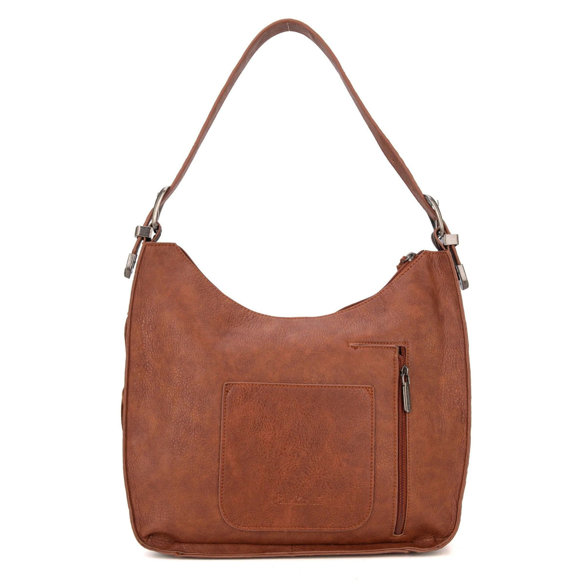 Montana West Floral Tooled Concealed Carry Hobo