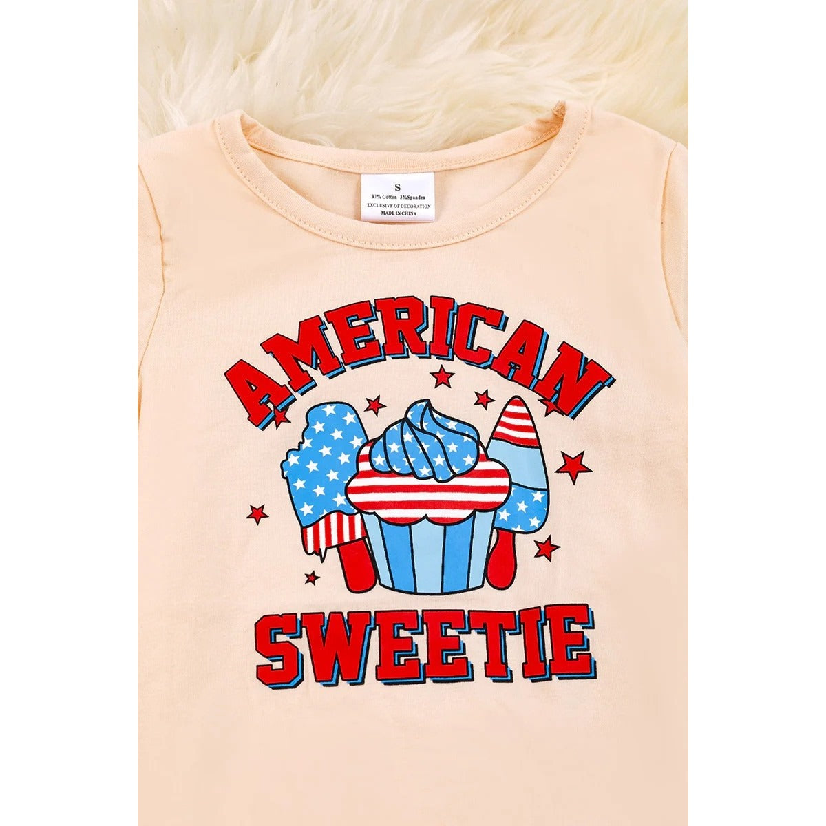 America Sweetie" patriotic set is perfect for any occasion.