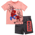 SPIDER-MAN Boys Toddler 2-Piece Short Set