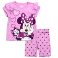 Disney MINNIE MOUSE Girls Toddler 2-Piece Short Set