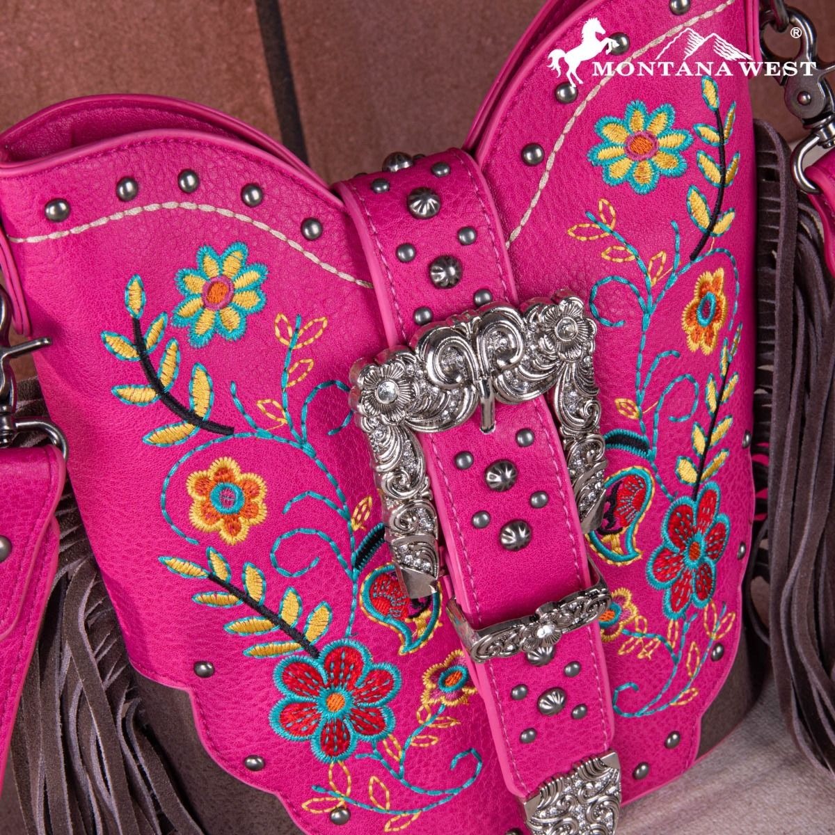 Montana West Buckle Collection Crossbody.