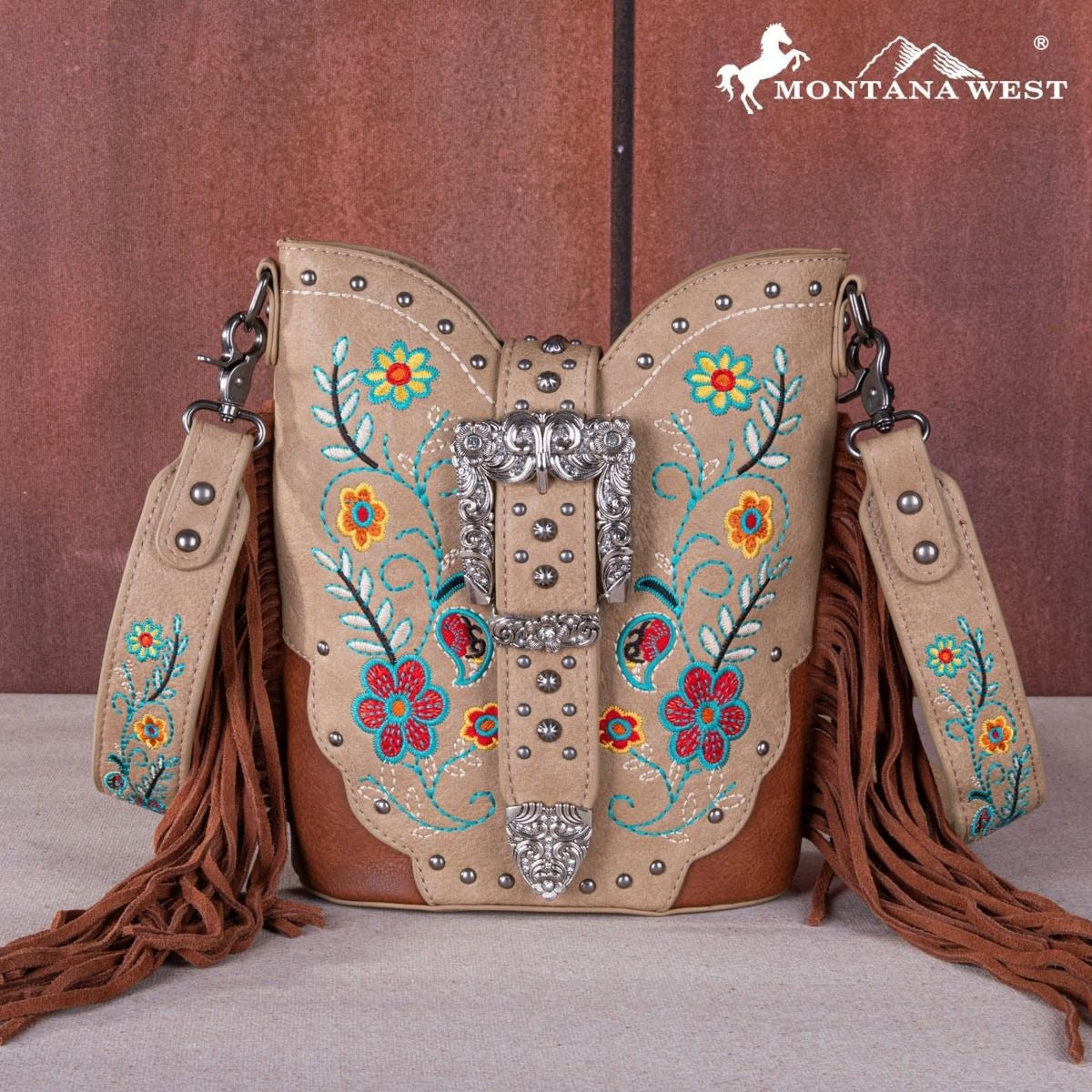 Montana West Buckle Collection Crossbody.