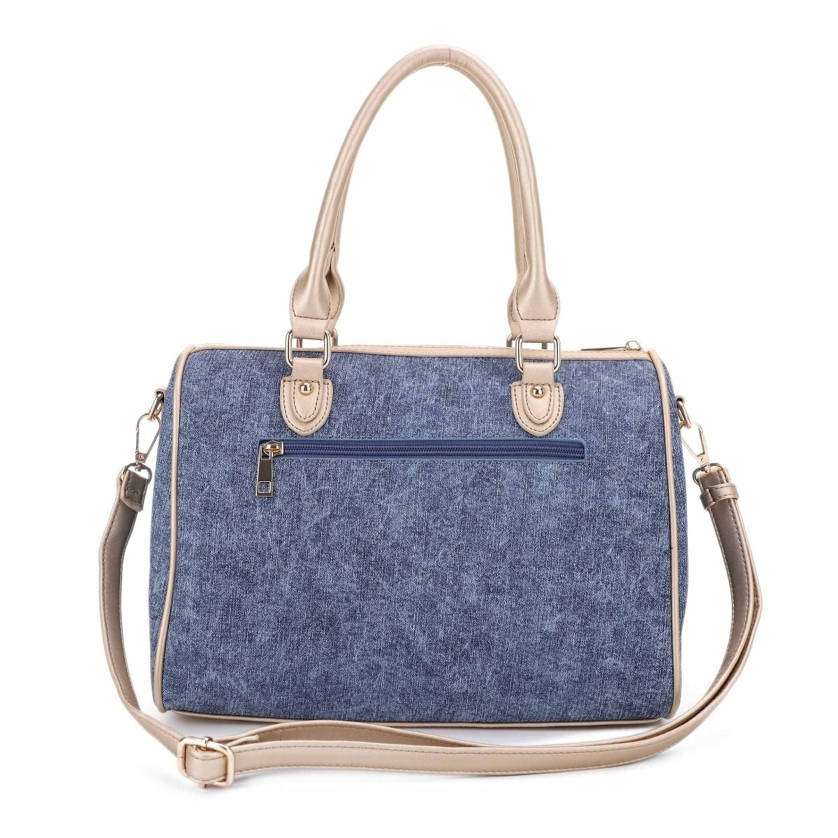 DENIM SATCHEL BAG