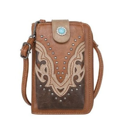 Montana West Cut-out Collection Phone Wallet/Crossbody