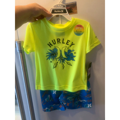 2PC BOYS HURLEY SHORT SET