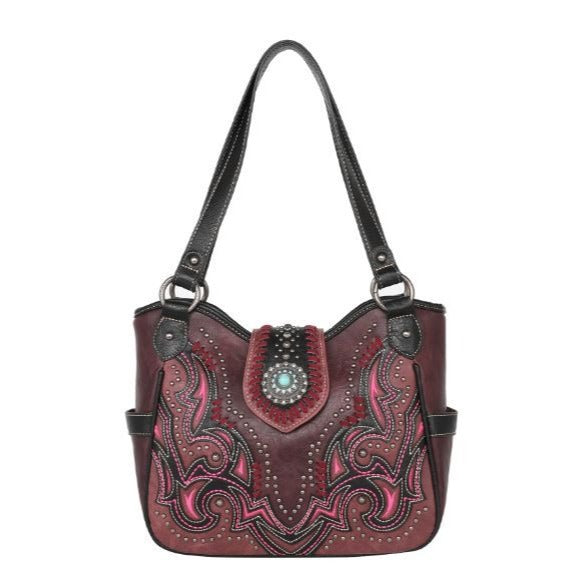 Montana West Cut-out Collection Concealed Carry Tote Be the first to review this product Color PP Dimension 13" x 4.8" x 10