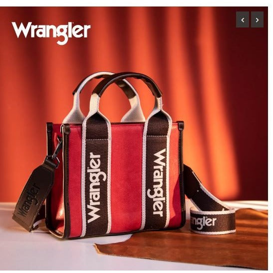 Wrangle Color Block Small Tote/Crossbody