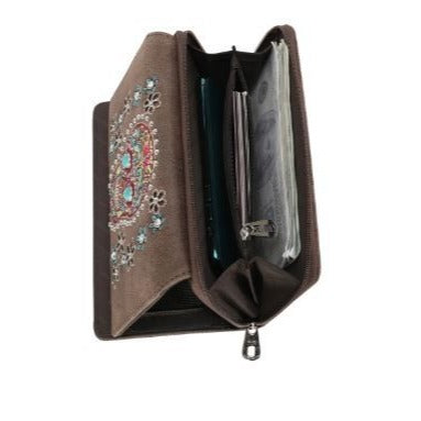 Montana West Sugar Skull Collection Wallet