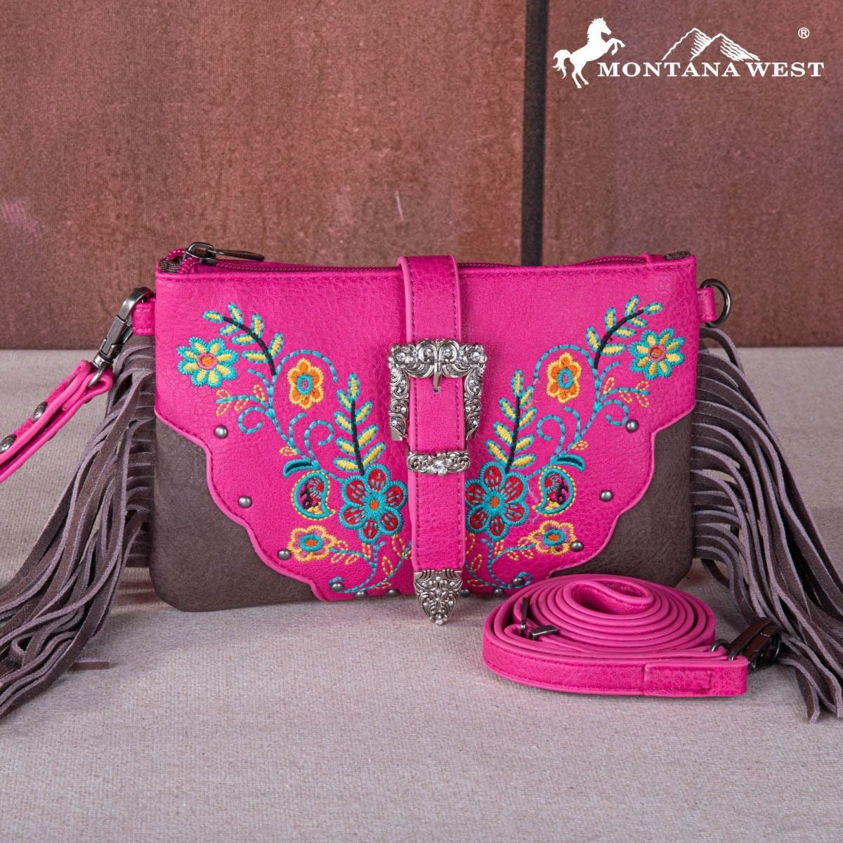 Montana West Buckle Collection Clutch/Crossbody I