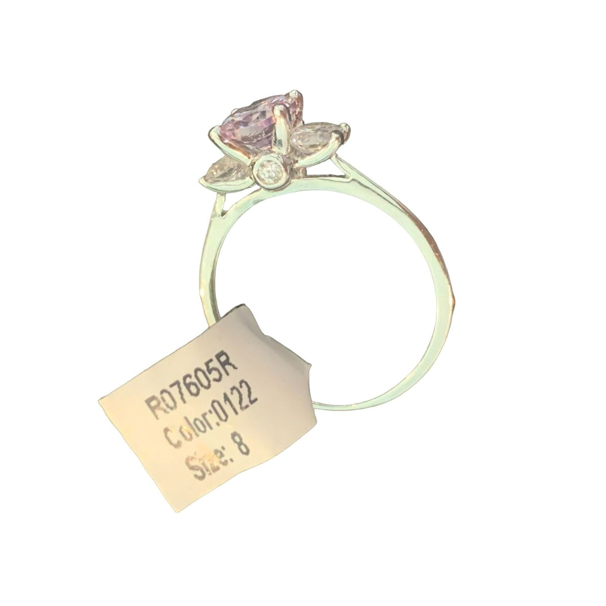 New Cute & Dainty Clear CZ Ring