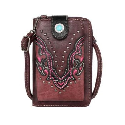 Montana West Cut-out Collection Phone Wallet/Crossbody