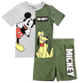 MICKEY MOUSE Boys Toddler 2-Piece Short Set Top