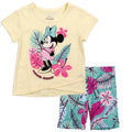 Disney MINNIE MOUSE Girls Toddler 2-Piece Short Set