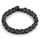 Guyz Black Stainless Steel Bracelet